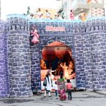 आझाद मित्र मंडळ -पिंपरी – मंडळाने यंदा आकर्षक सिह्गडाचा देखावा सादर केला आहे