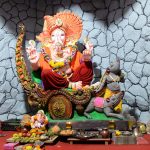 अष्टविनायक मित्र मंडळ, देखावा – मुशरकरथ मुर्ती