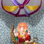 अष्टविनायक मित्र मंडळ, देखावा – मुशरकरथ मुर्ती