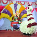 विद्यानगर मित्र मंडळ,  देखावा – मयुर रथ