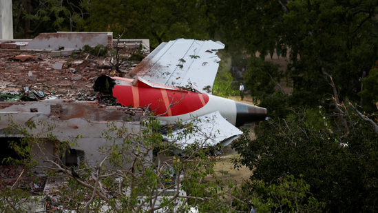 FILE PHOTO: Air India plane crash in Ahmedabad