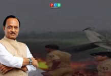 उपमुख्यमंत्री अजित पवारांच्या विमानाला भीषण अपघात